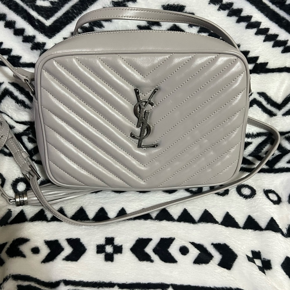 Granite Saint Laurent Lou Camera Bag- Like New